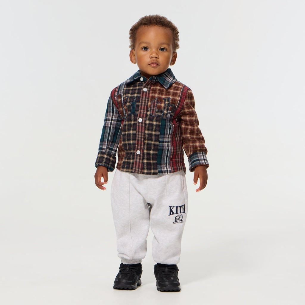 Kith Baby Patchwork Plaid Apollo Shirt - Chest - PH