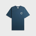 Daily Paper Orbit Drift Short Sleeve Tee - Blue Wing Teal