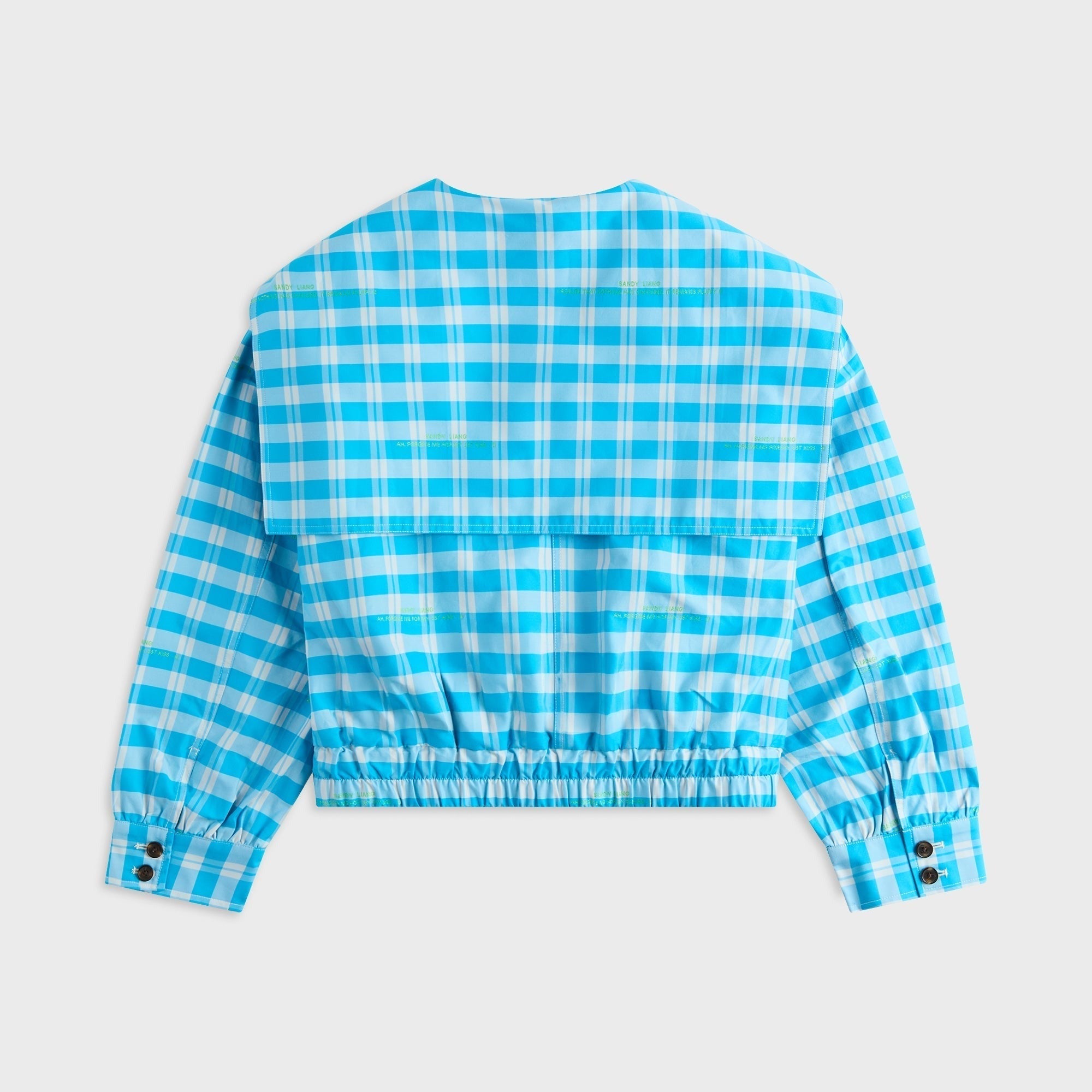 Sandy Liang Farro Jacket - Blue / Multi