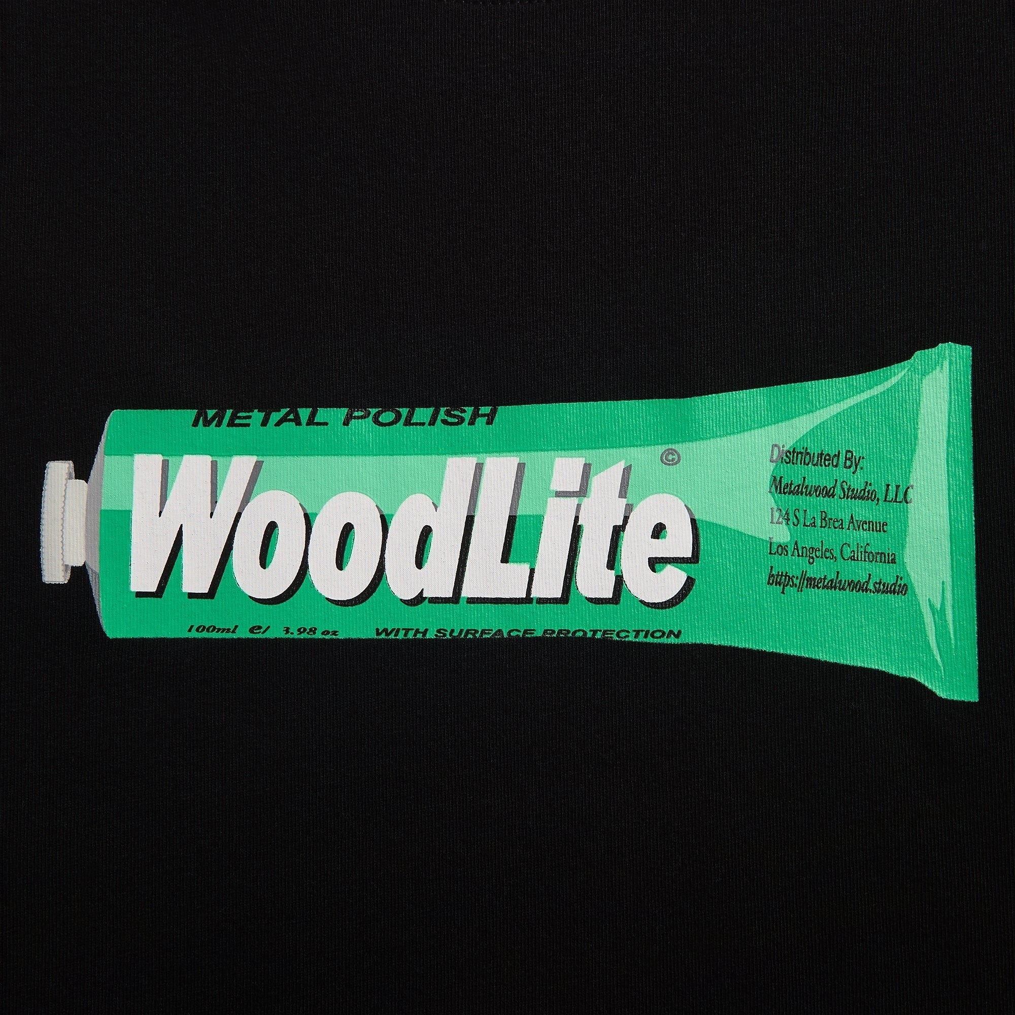 Metalwood Woodlite Tee - Black