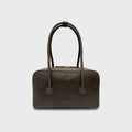 MARGESHERWOOD Soft Boston Bag - Washed Brown Pull Up