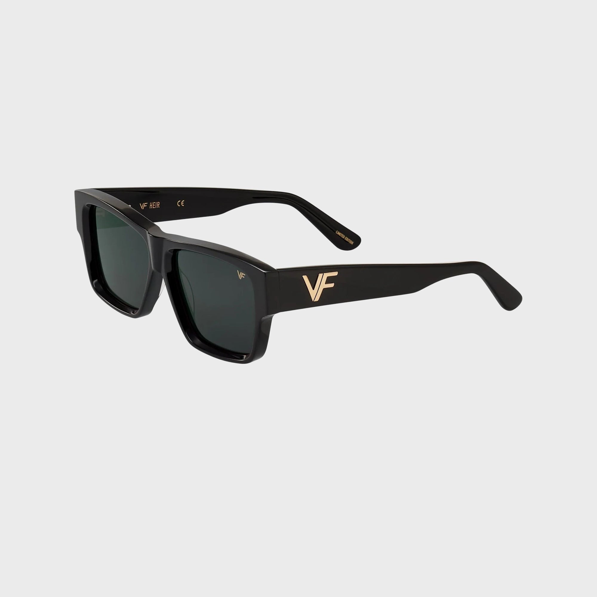 Vintage Frames Heir Acetate Sunglasses - Black