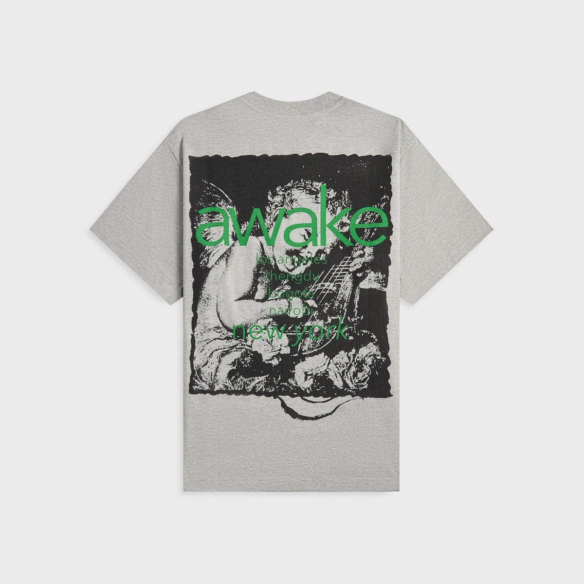 Awake NY Cherub Cities Tee - Heather Grey