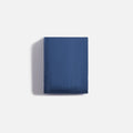 Tekla Percale Queen Duvet Cover - Midnight Blue