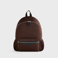 Kith Monogram Nylon Jacquard Backpack - Dark Roast