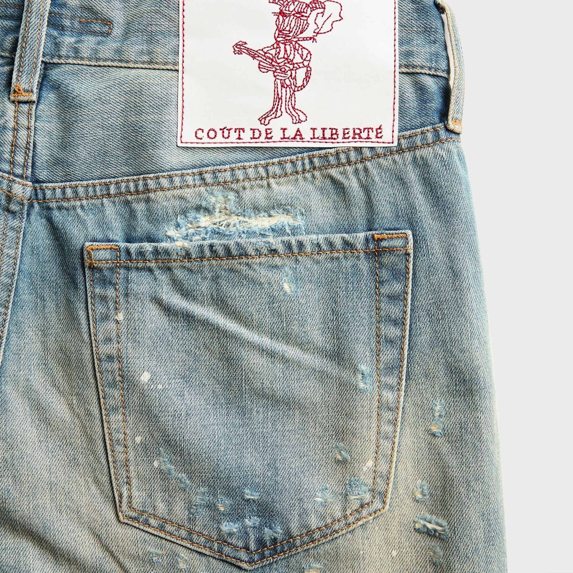 Coût De La Liberté Bobby Japanese Selvage Denim - Mills