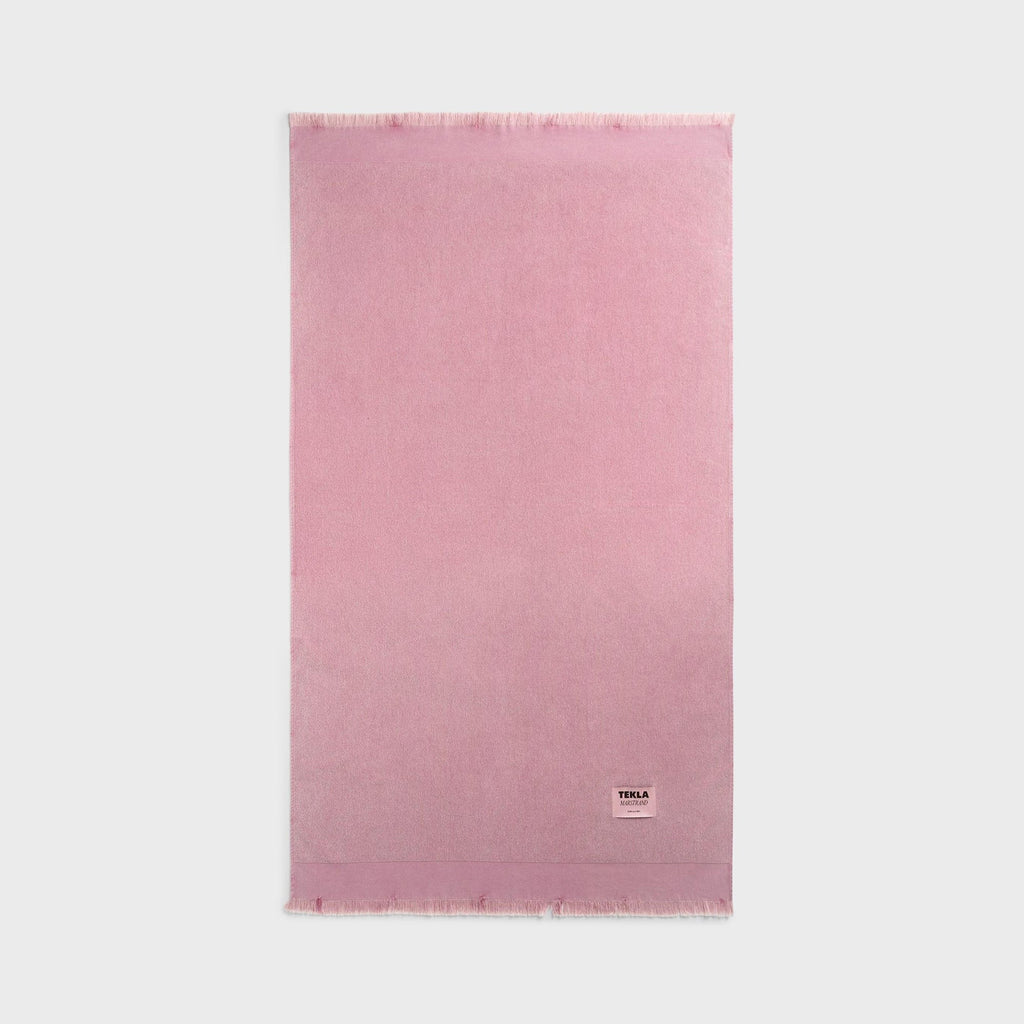 Tekla Beach Towel - Sun Bleached Fuchsia