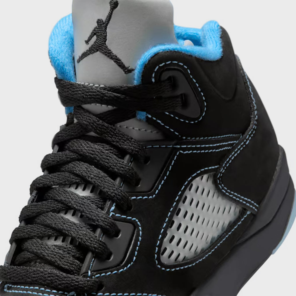 Jordan PS Jordan 5 - Black / White / University Blue