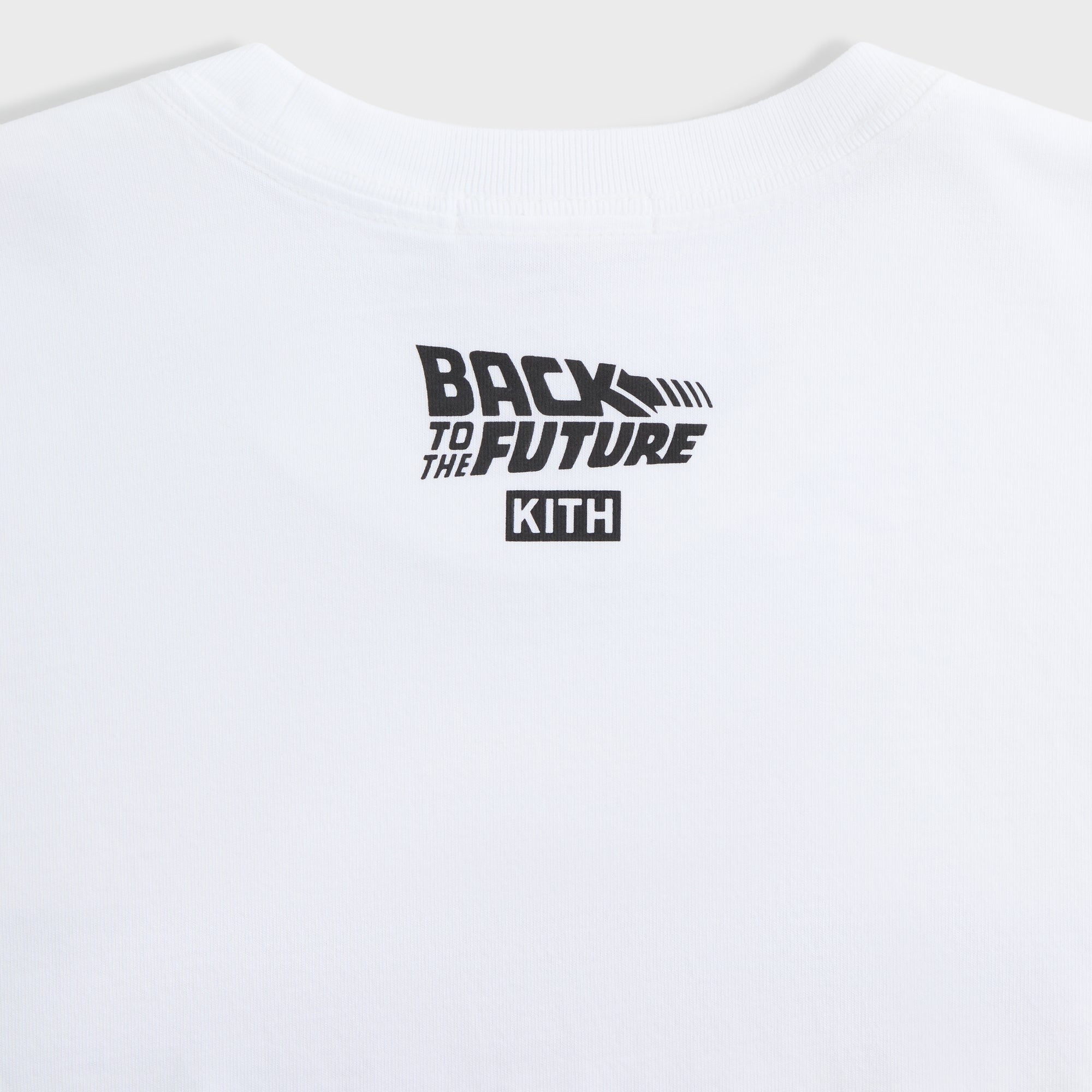Kith for Back to the Future II Movie Poster Vintage Tee - White