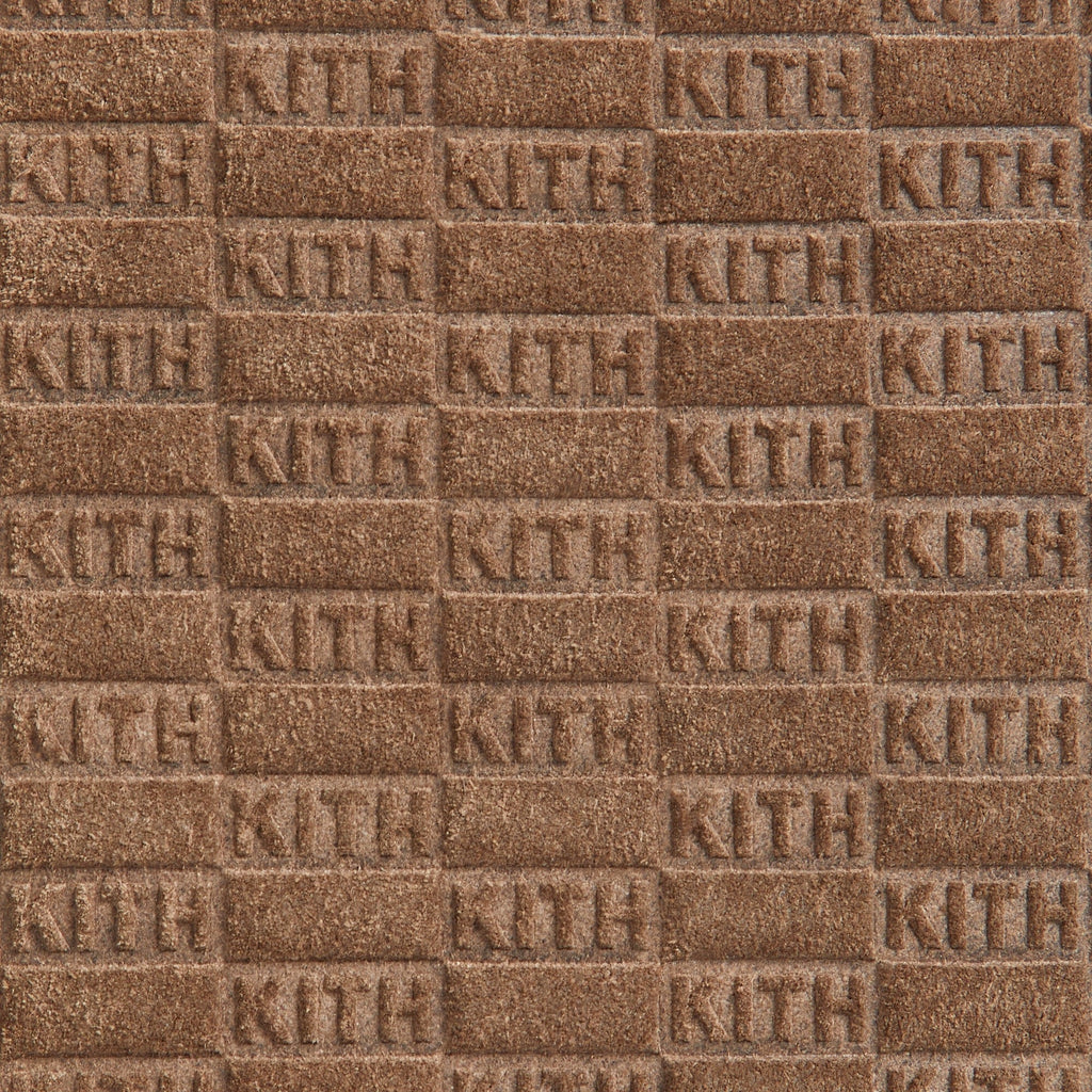 Kith Monogram Suede Drawstring Pouch - Java