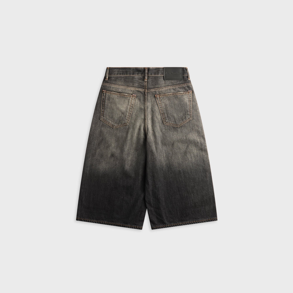 Acne Studios Casual Graphic Short - Black