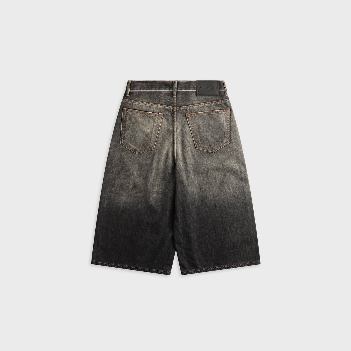 Acne Studios Casual Graphic Short - Black