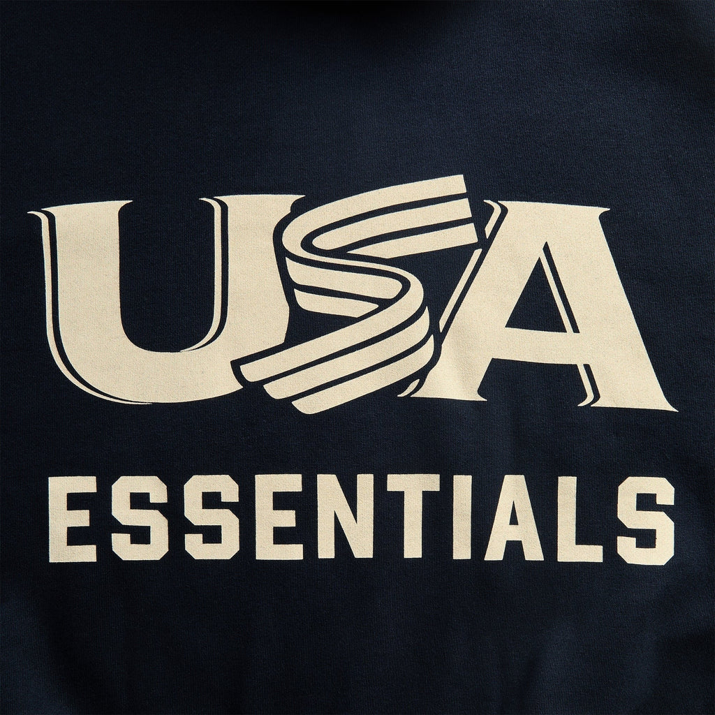 Essentials USA Baseball Sport Hoodie - Dark Sapphire
