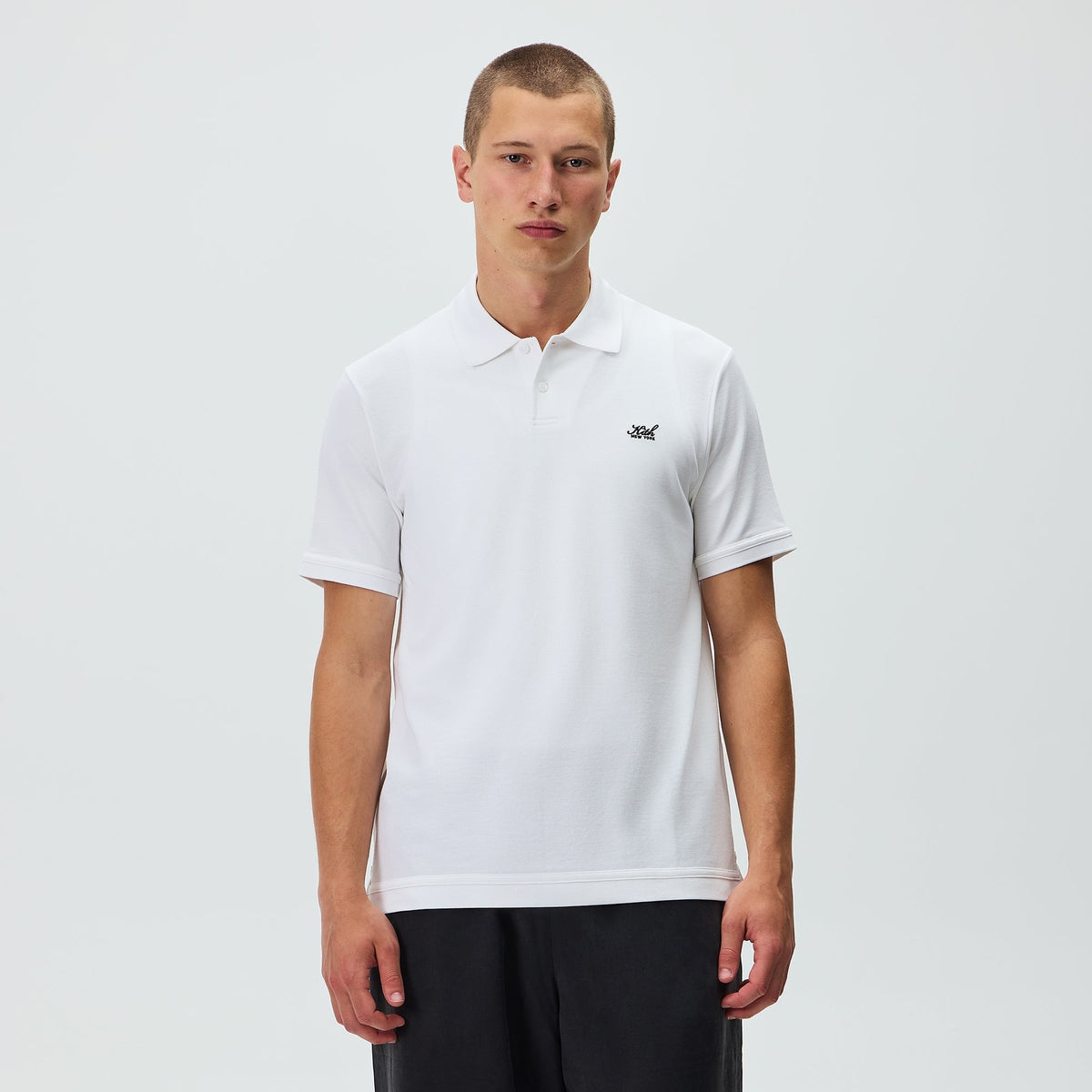 Kith Pique Ainslie Polo - White