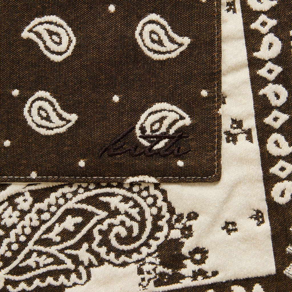Kith Bandana Jacquard Lewis Short - Coffee