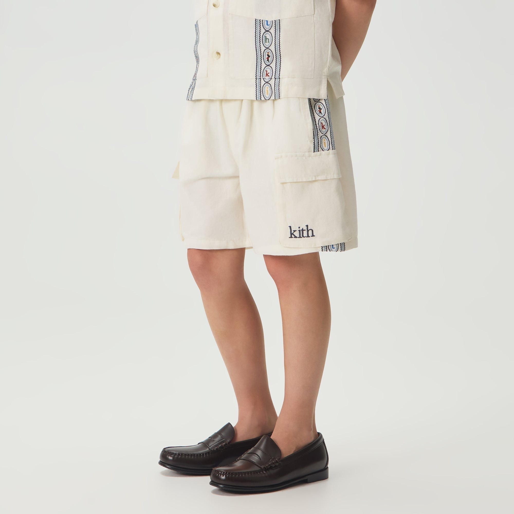 Kith Kids Bennet Cargo Camp Short - Silk