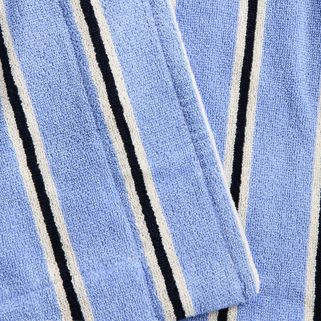 Tekla Hooded Bathrobe - Bassett Stripes