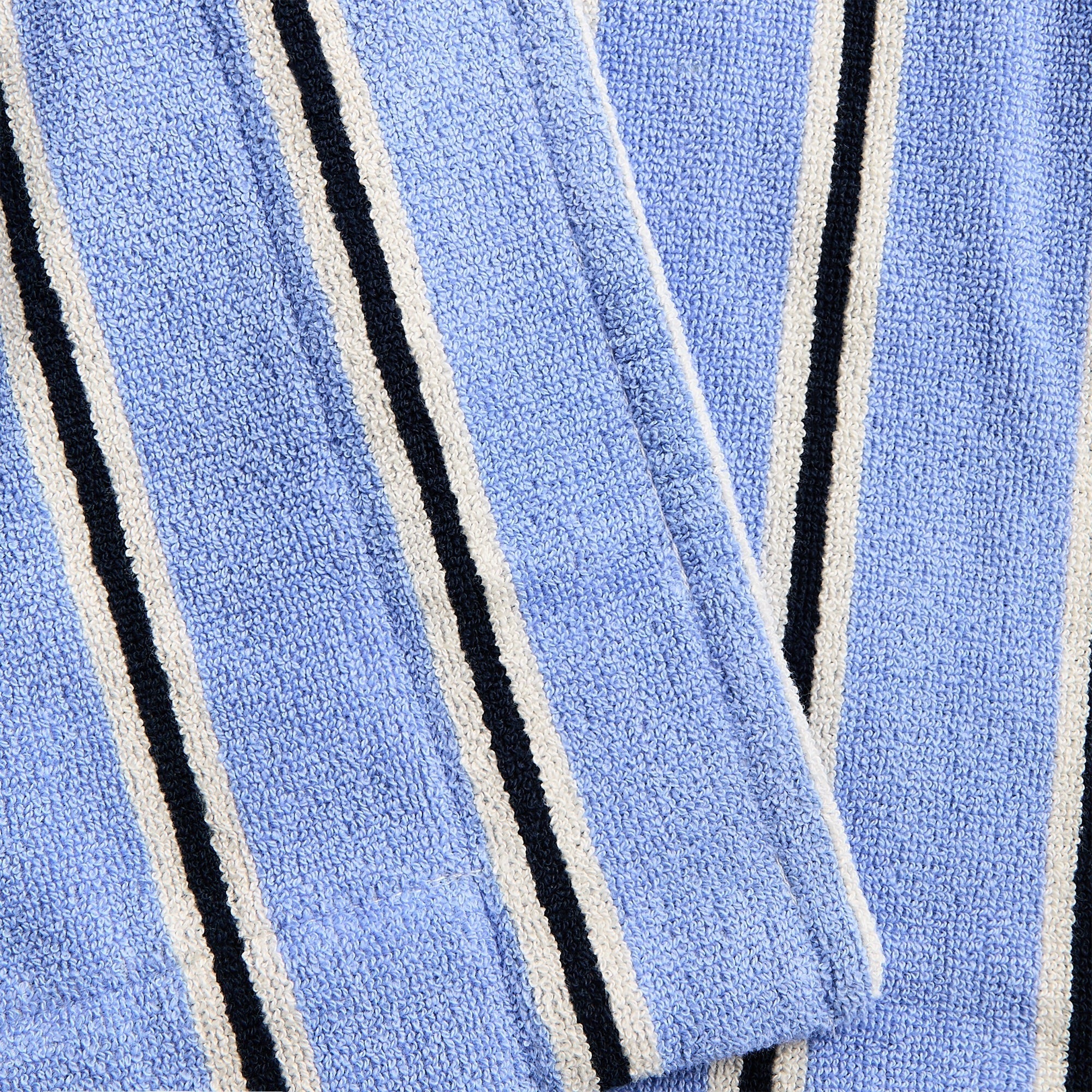 Tekla Hooded Bathrobe - Bassett Stripes