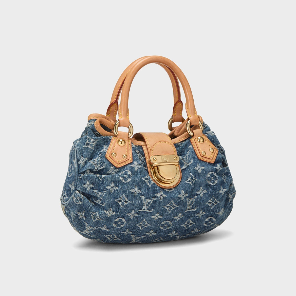 WGACA Louis Vuitton Denim Pleaty - Blue