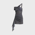 Ronny Kobo Izel Dress - Navy Stripe