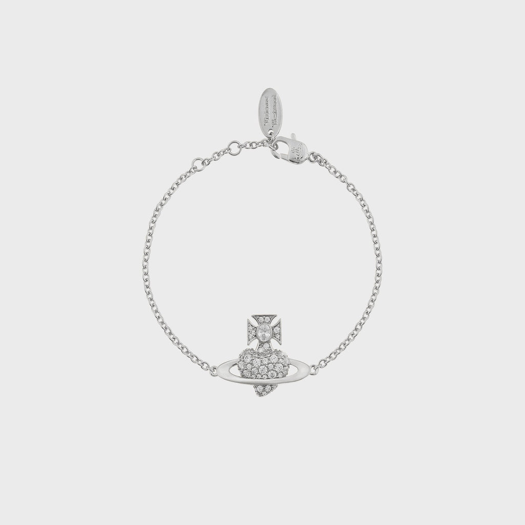Vivienne Westwood Valentine's Agnatha Bracelet - Silver