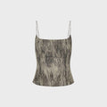 St. Agni Savannah Silk Cami Top - Sand