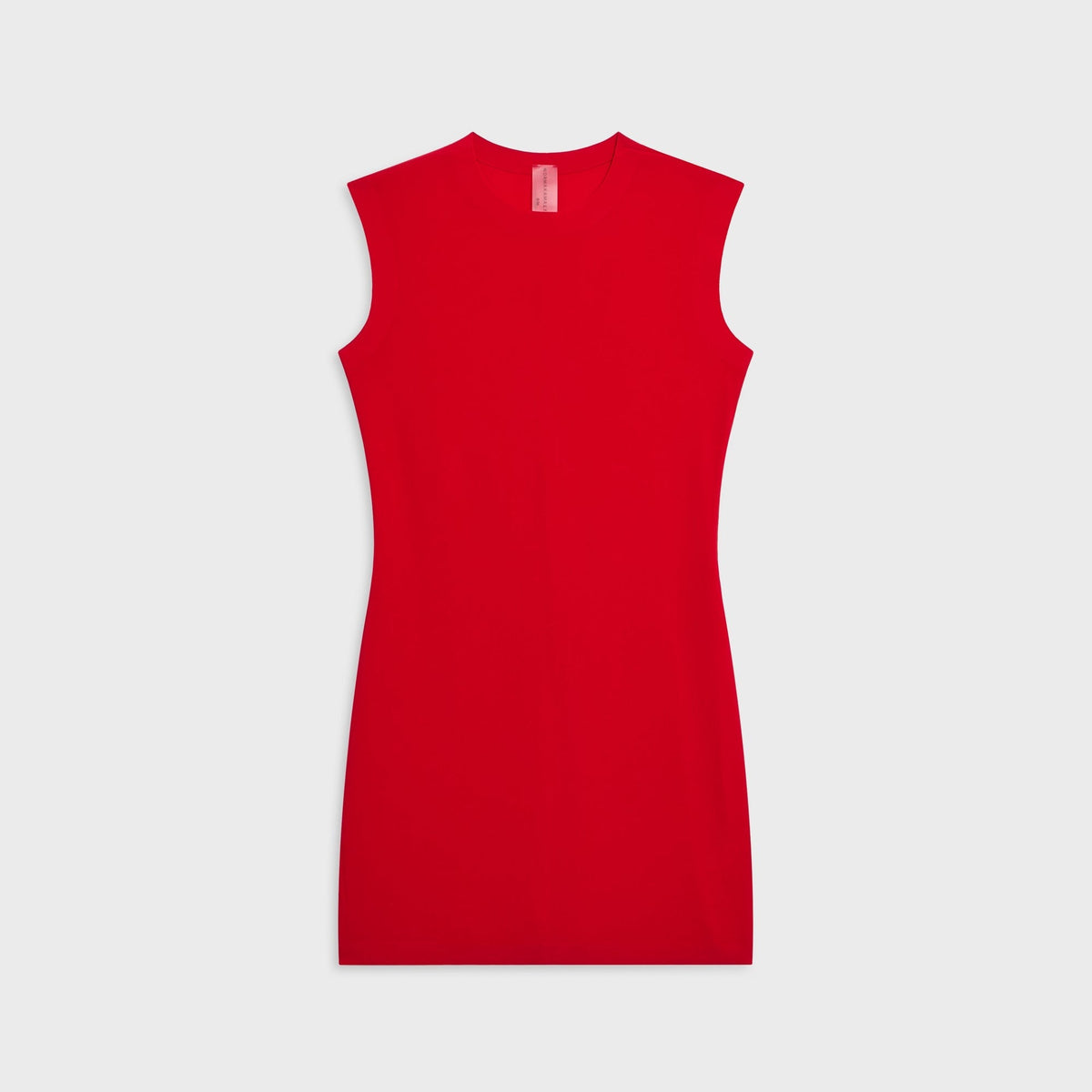 Norma Kamali Sleeveless Mini Dress - Tiger Red