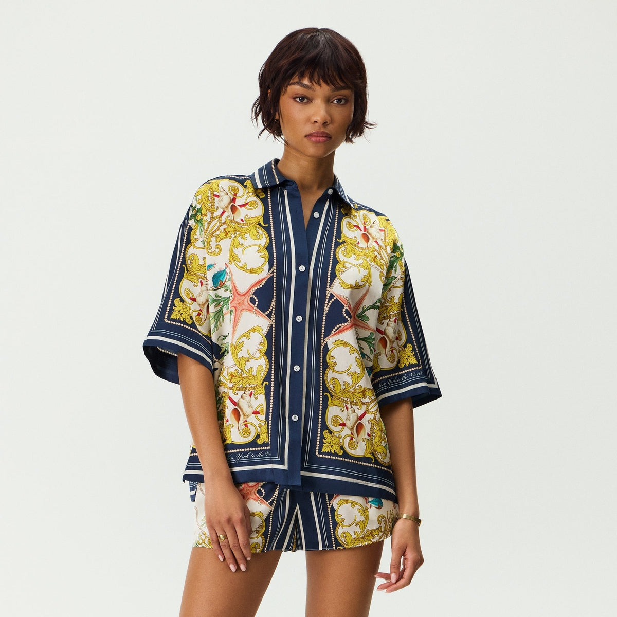 Kith Women Mari Atlantis Shirt - Nocturnal