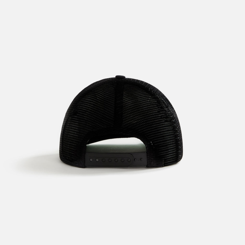 Rhude Canvas Supercross Trucker Cap - Black