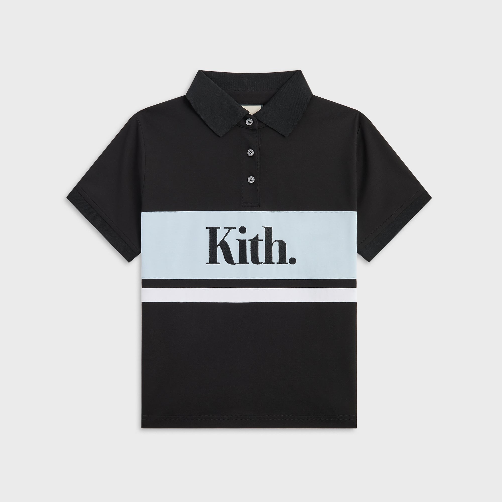 Kith Women Breda Paneled Polo - Black