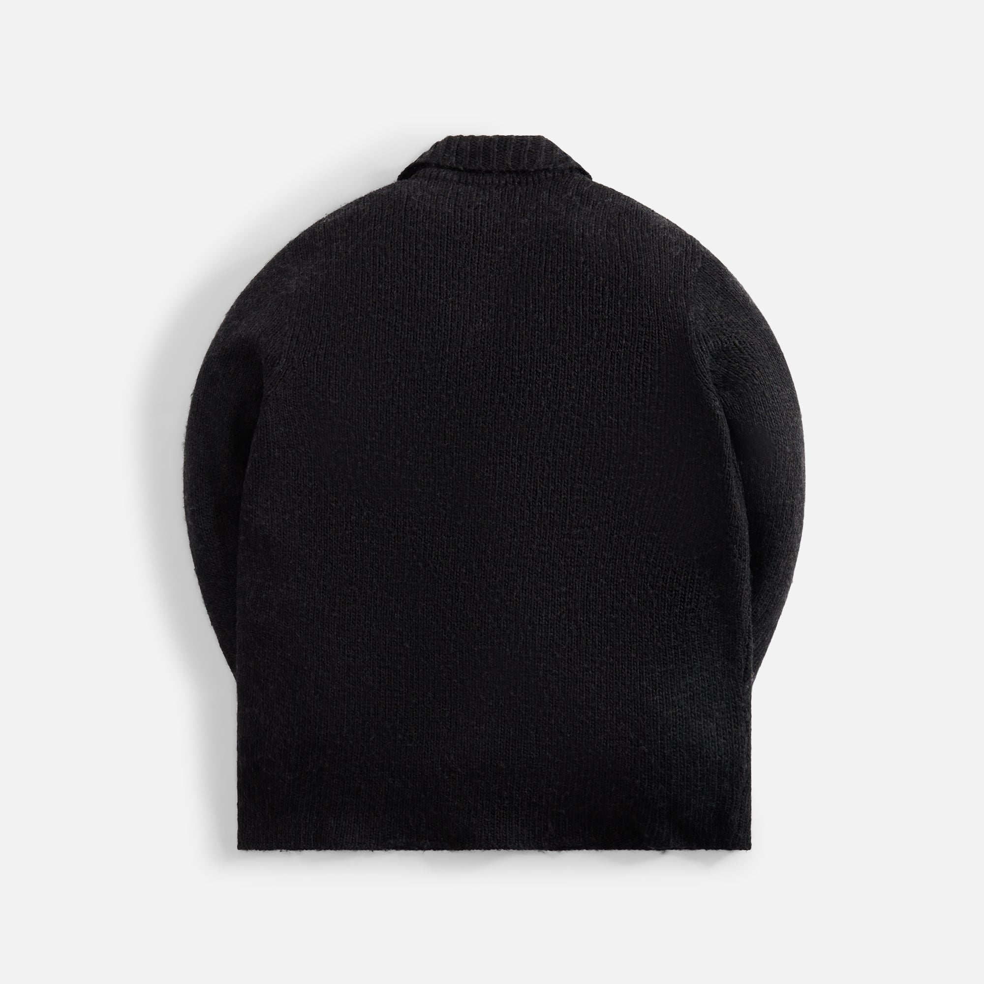 Our Legacy Big Cardigan - Shadow Black Funky Acrylic