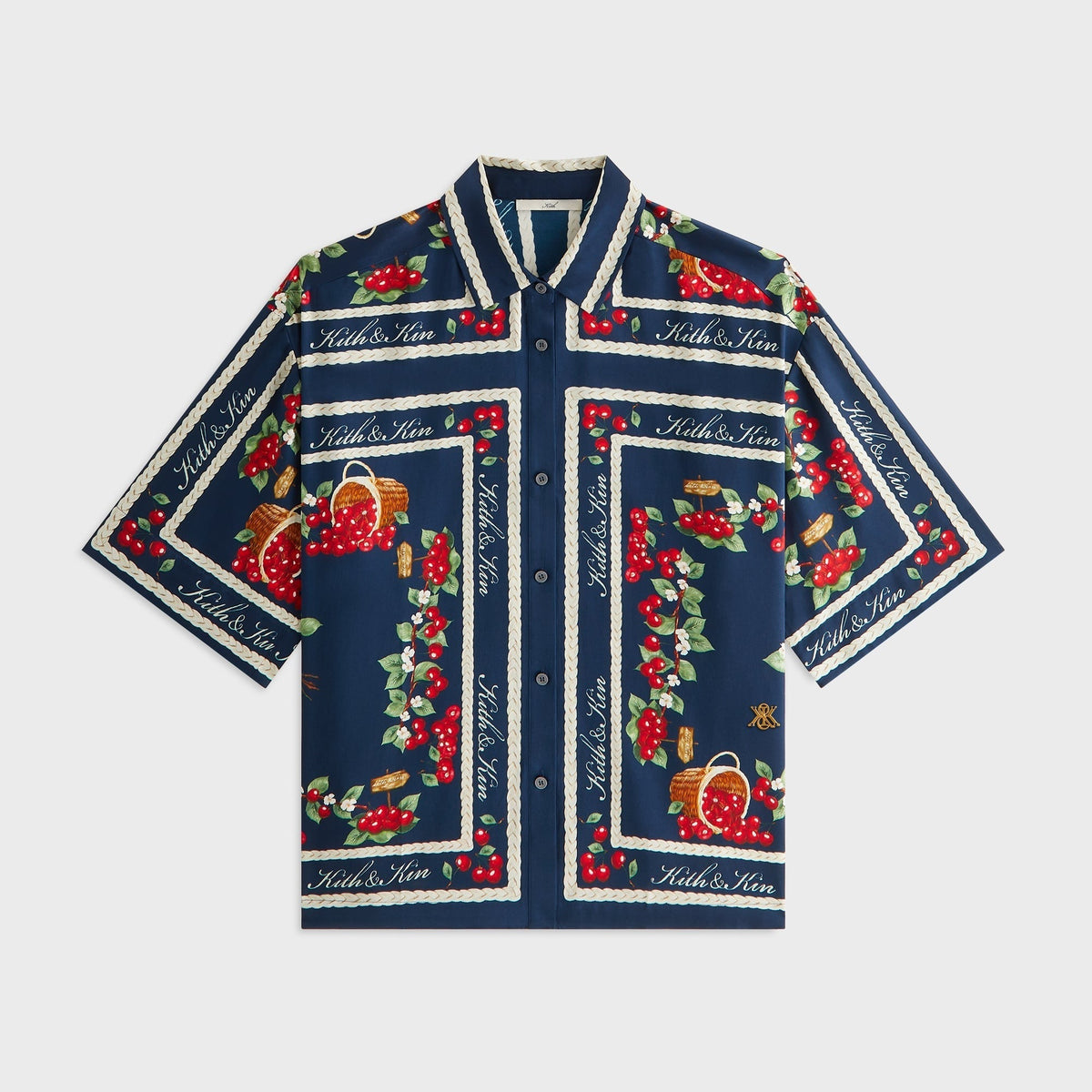 Kith Women Mari Cherry Shirt - Nocturnal