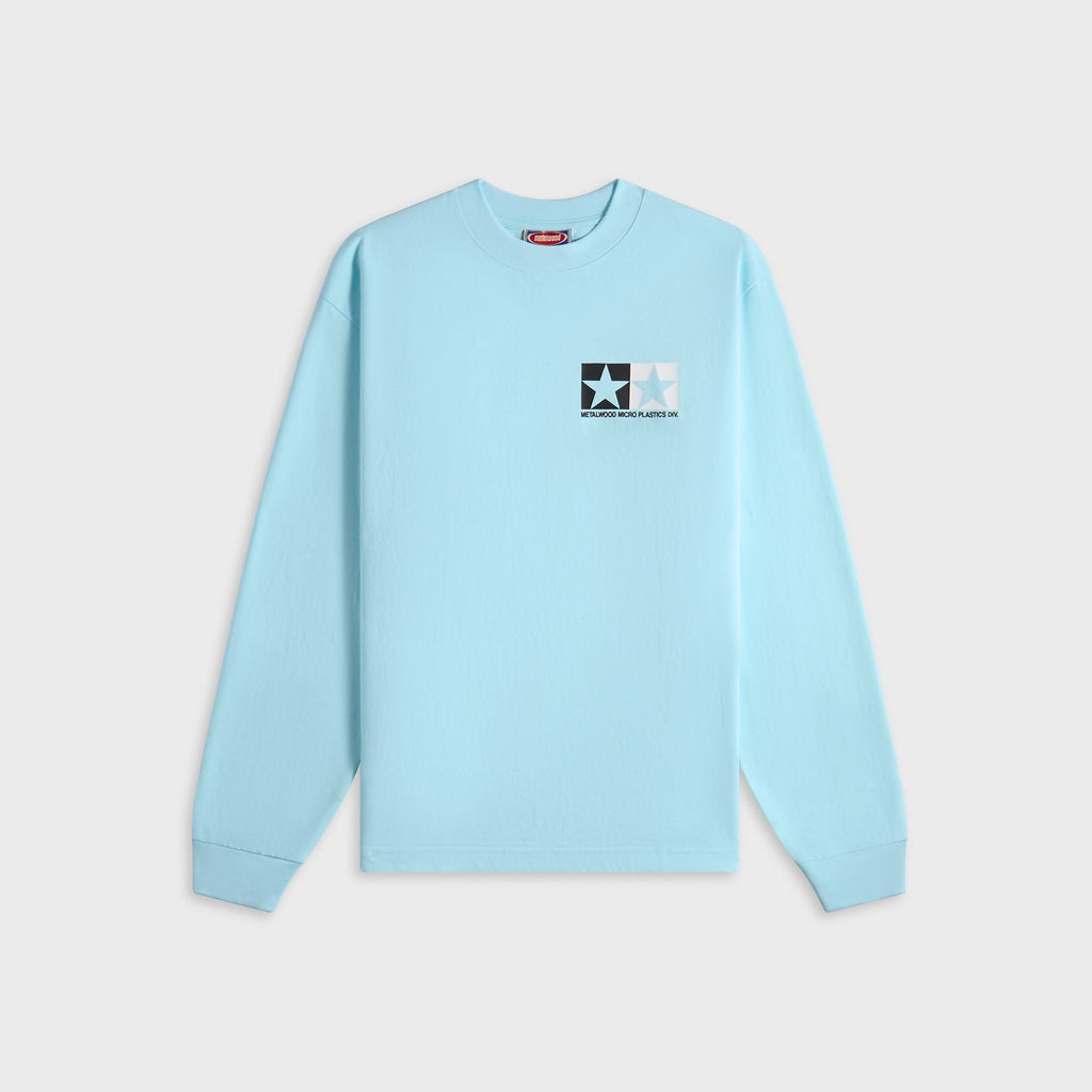 Metalwood Microplastics Long Sleeve Tee - Sky
