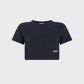 The Attico Tee - Black