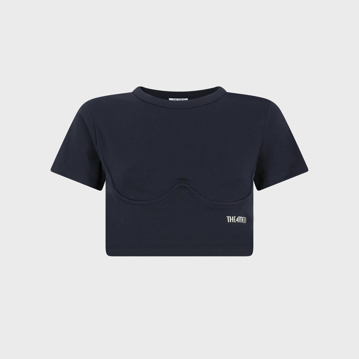 The Attico Tee - Black