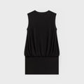 Norma Kamali Babydoll Mini Dress - Black