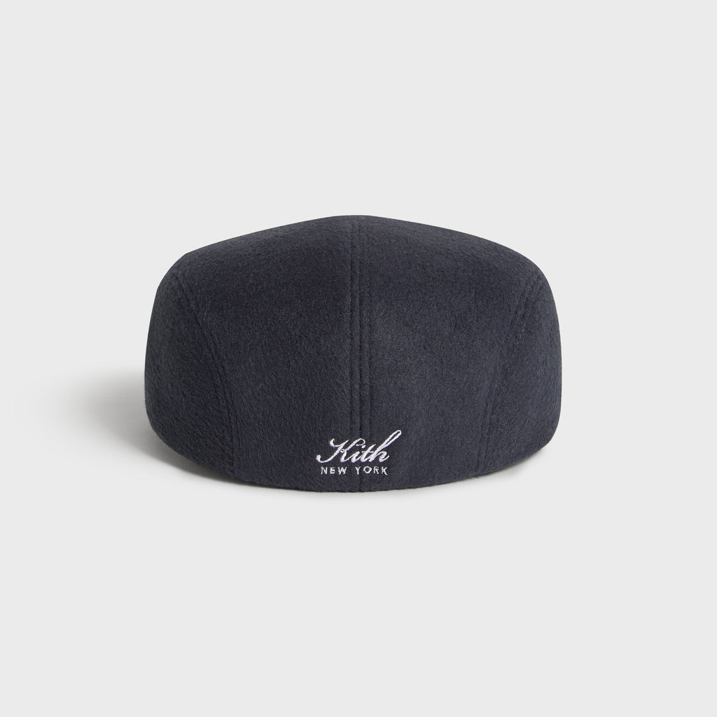 Kith Script Double-Face Wool Drivers Cap - Nocturnal