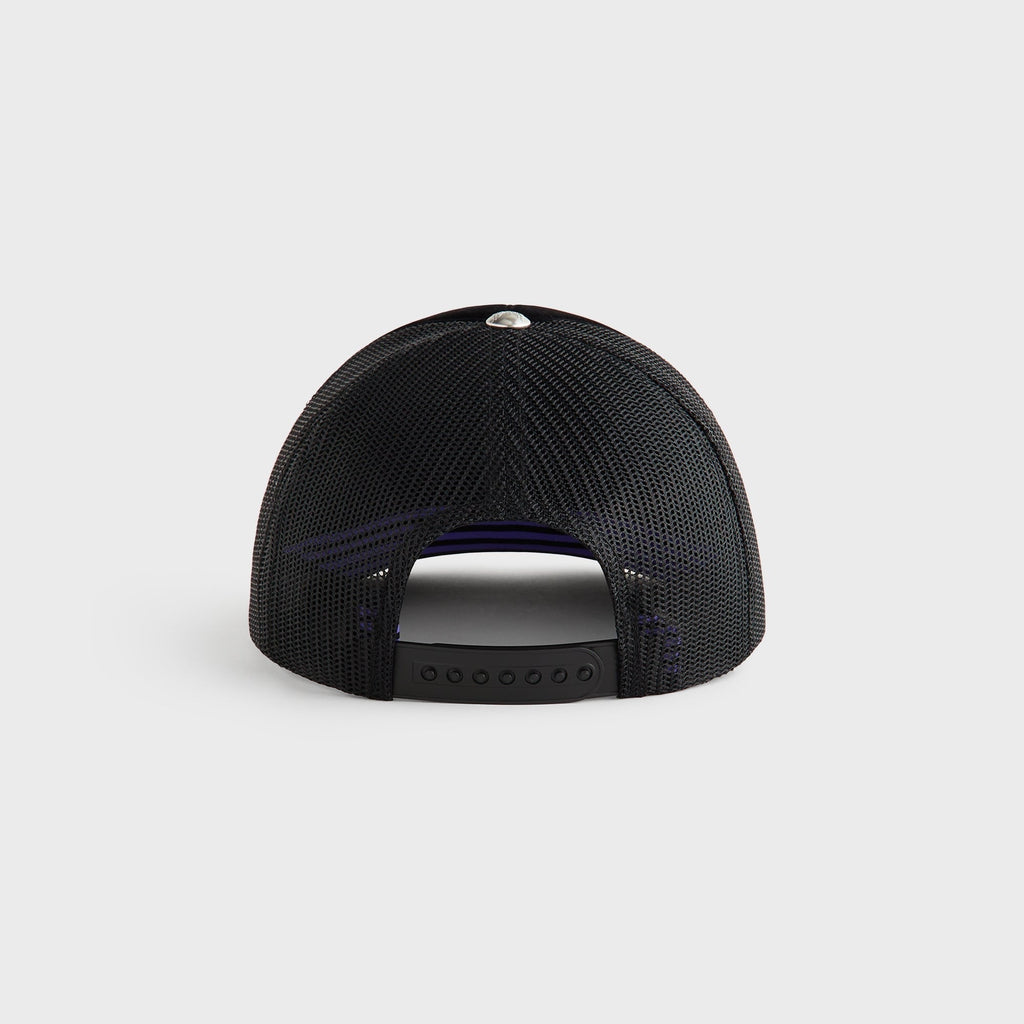 Kith for Needles Velour Nolan Trucker Cap - Black