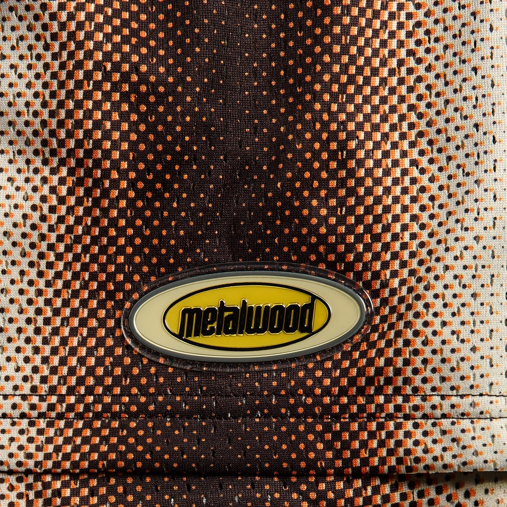 Metalwood Digital Hombre Short - Orange