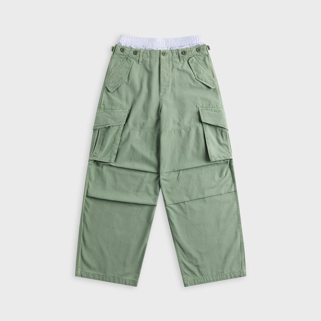 Alexander Wang Pre-Styled Cargo Pant - Washed Green Bay