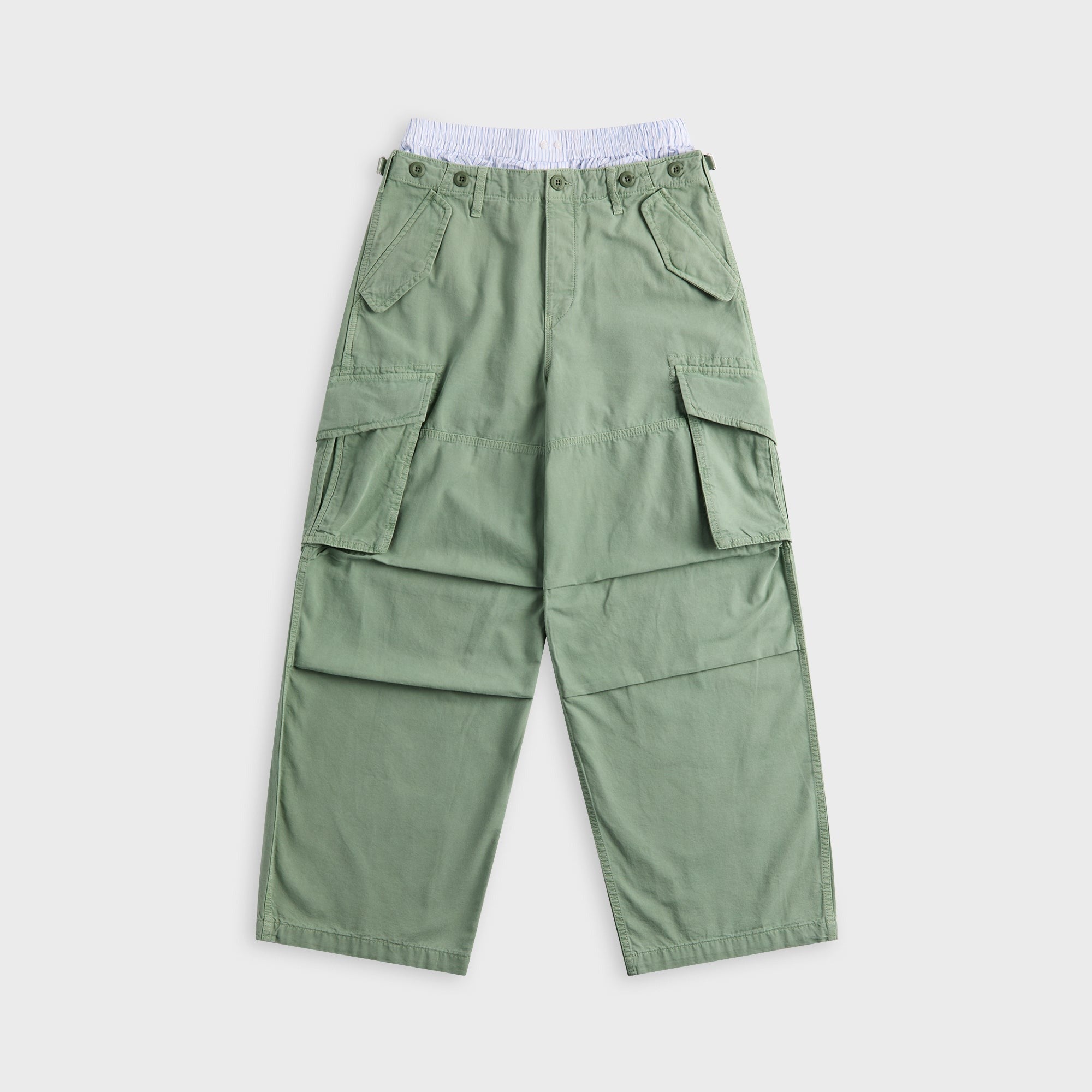 Alexander Wang Pre-Styled Cargo Pant - Washed Green Bay