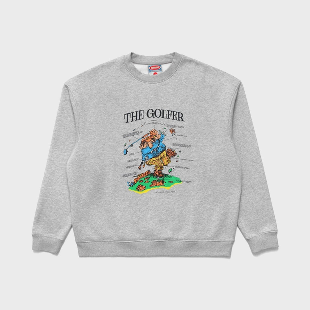 Metalwood Excuses Crewneck Sweatshirt - Heather Grey