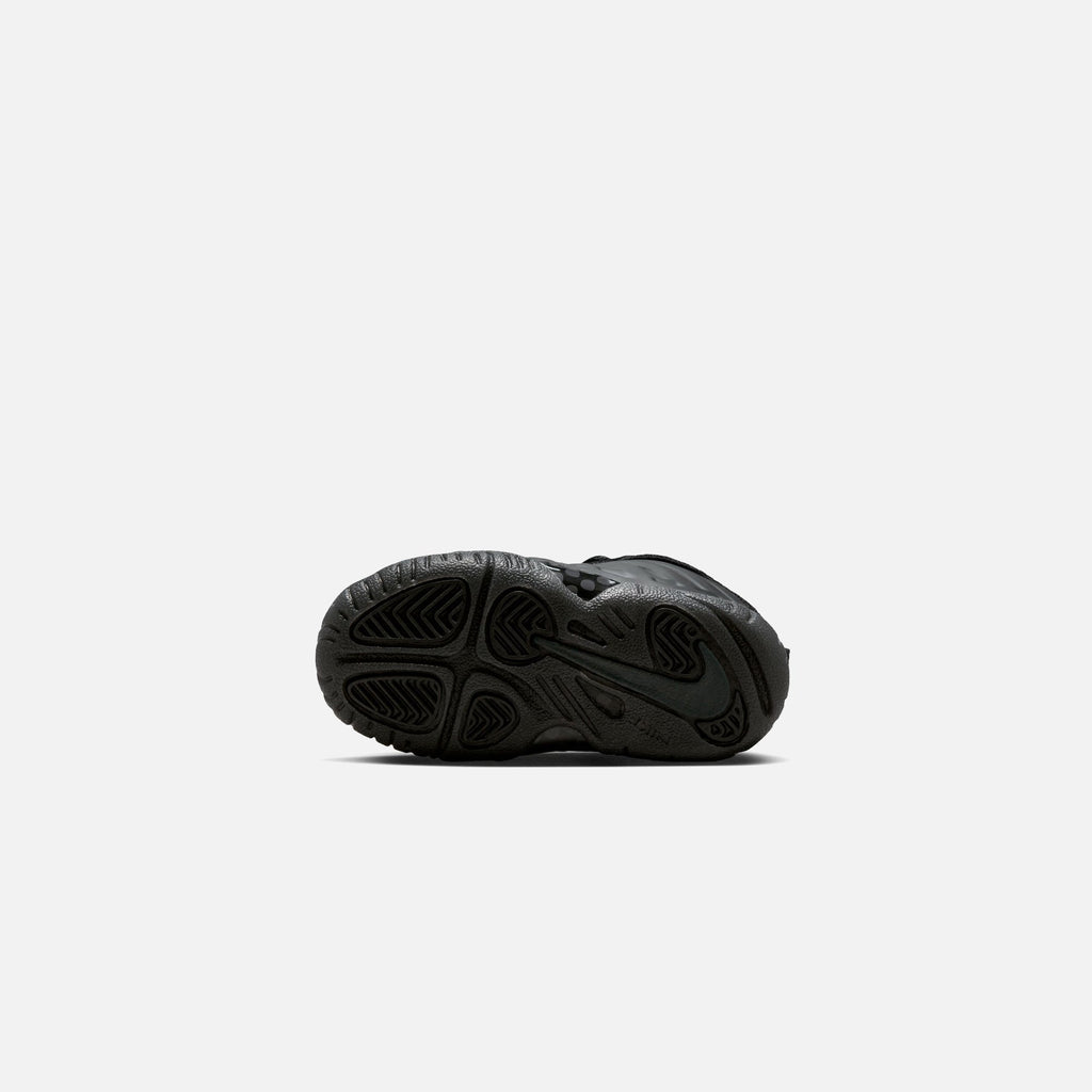 Nike TD Air Foamposite One - Black / Anthracite / Black