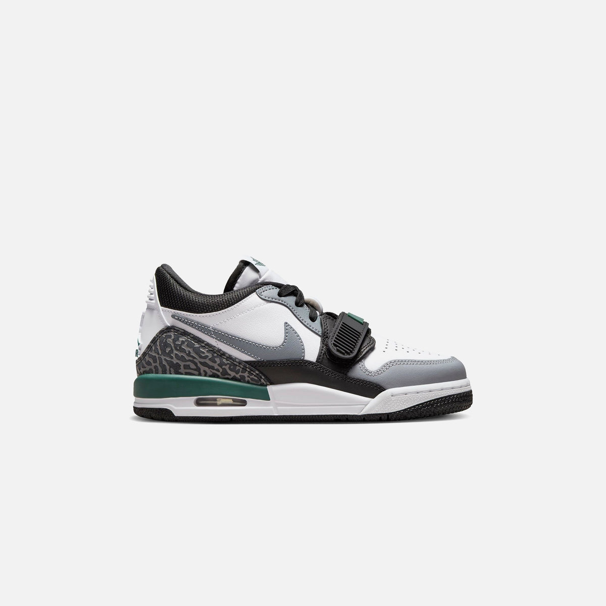 Jordan GS Air Jordan Legacy 312 Low - White / Black / Cool Grey / Oxidized Green
