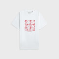 Daily Paper Hair Grid Tee - White