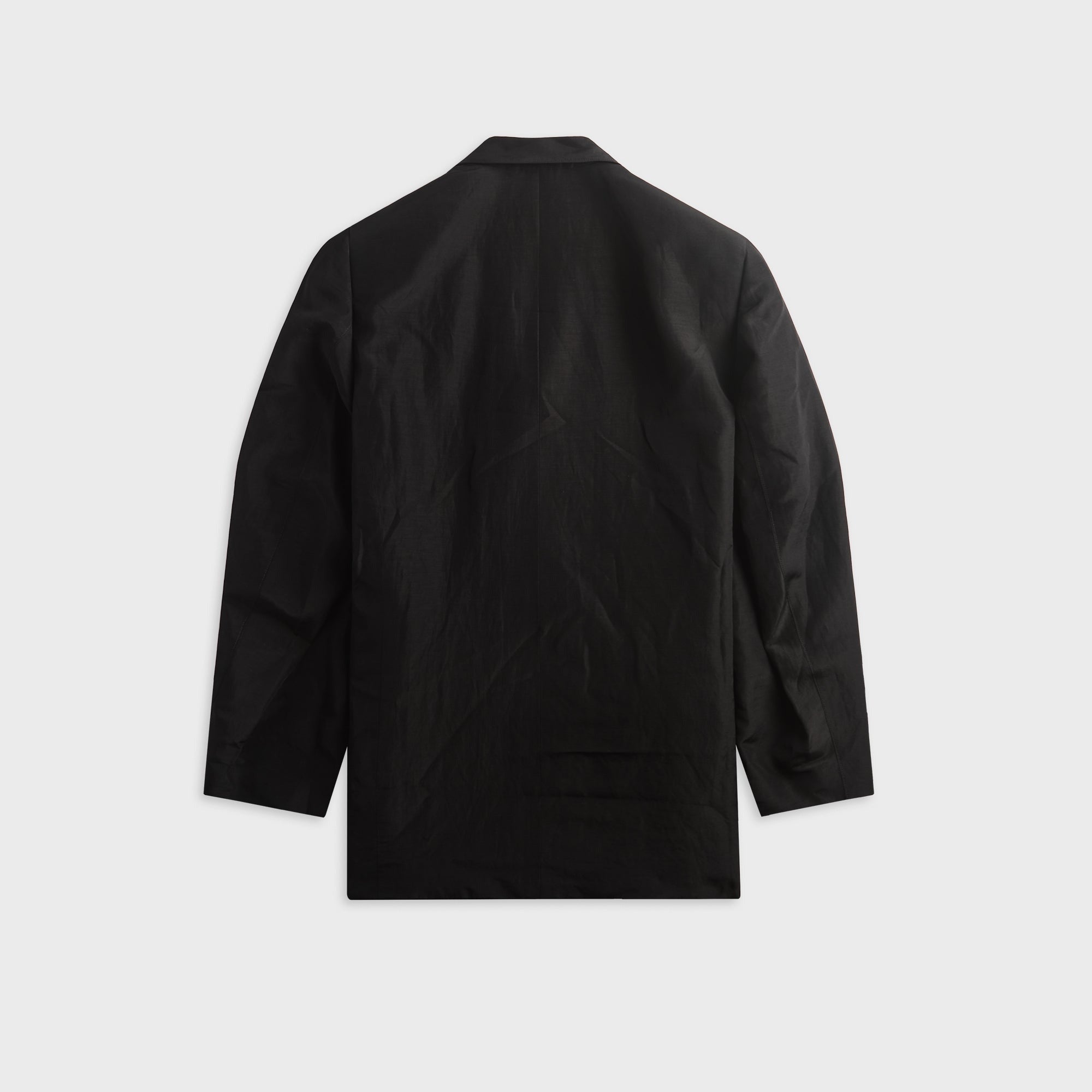 Lemaire Soft Tailoring Double Breasted Coat - Black