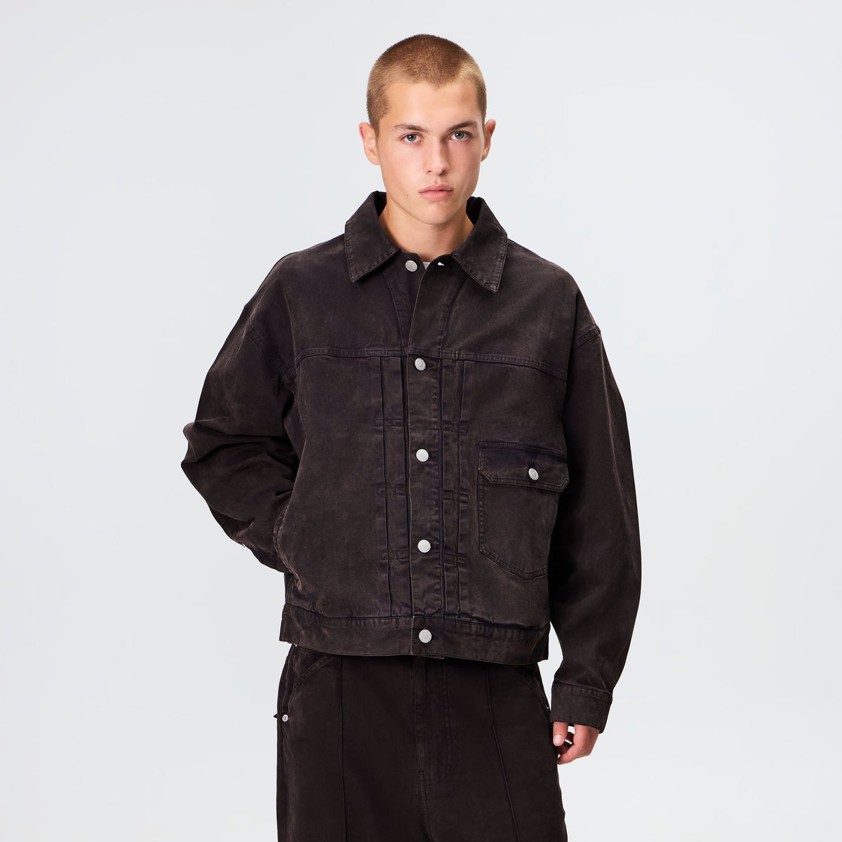 Kith Garment Dyed Alonzo Jacket - Kindling