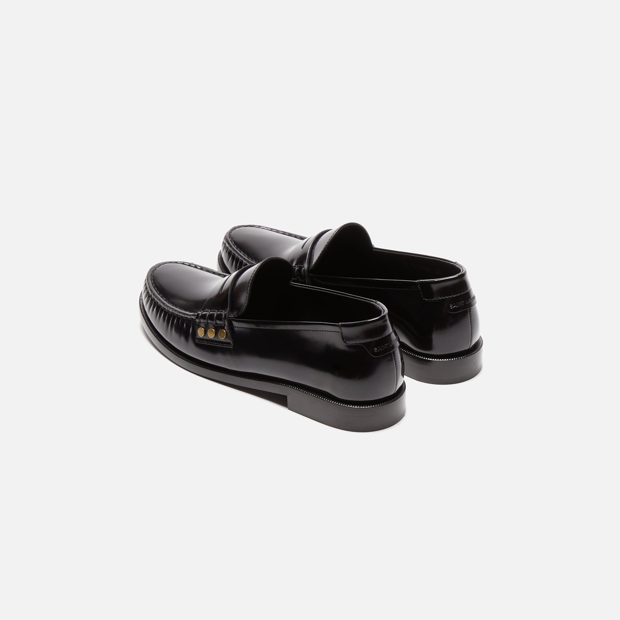 Saint Laurent Le Loafer 15 Plain Vamp Studs Master - Noir