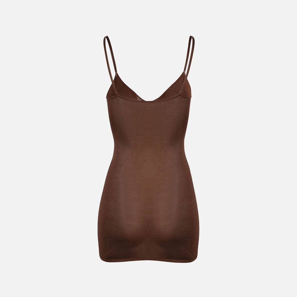 Asta Resort Delilah Mini Dress - Chocolate