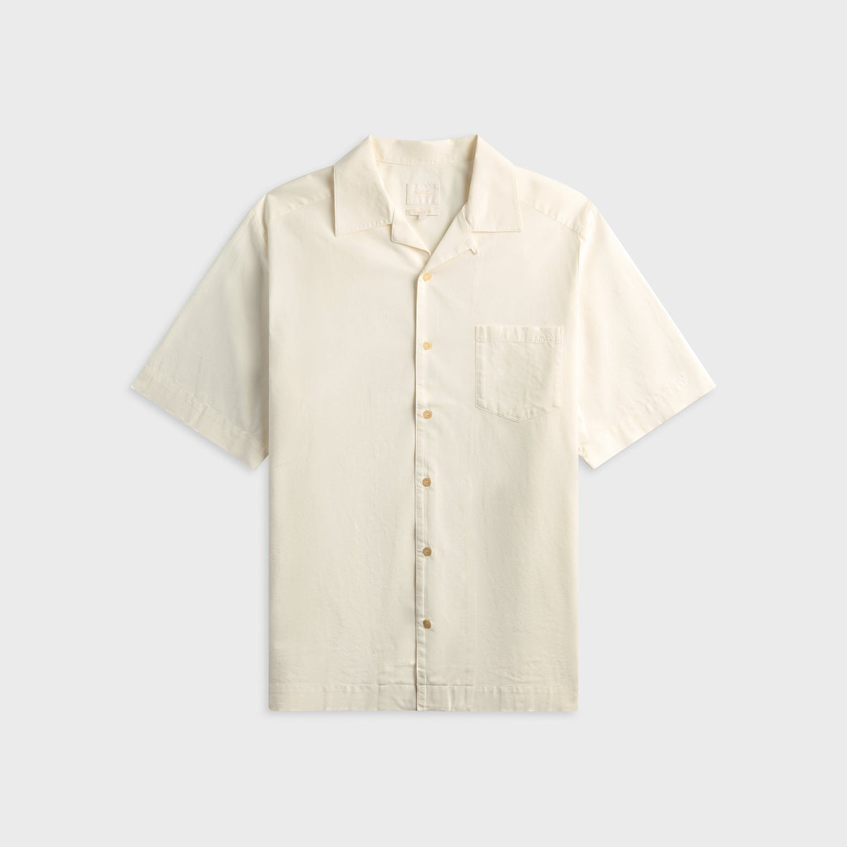 A.P.C. Jude Short Sleeve Shirt - Aab White